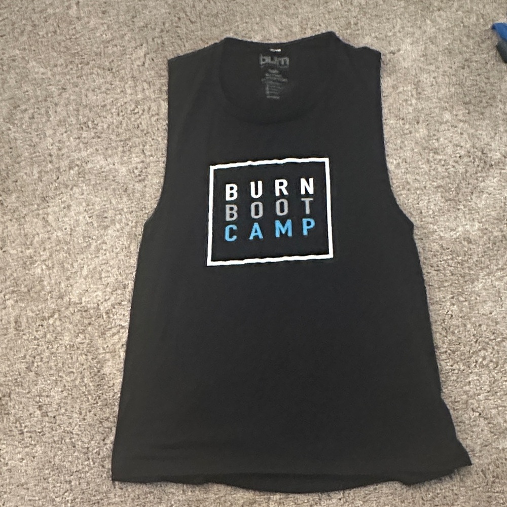 Burn Black Tank Top